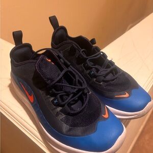 Nike Kids Black and Blue Sneakers